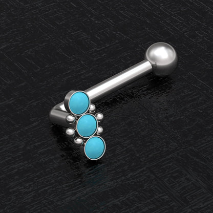 VHC Barbell 14g Surgical Steel - TitaniumFashion