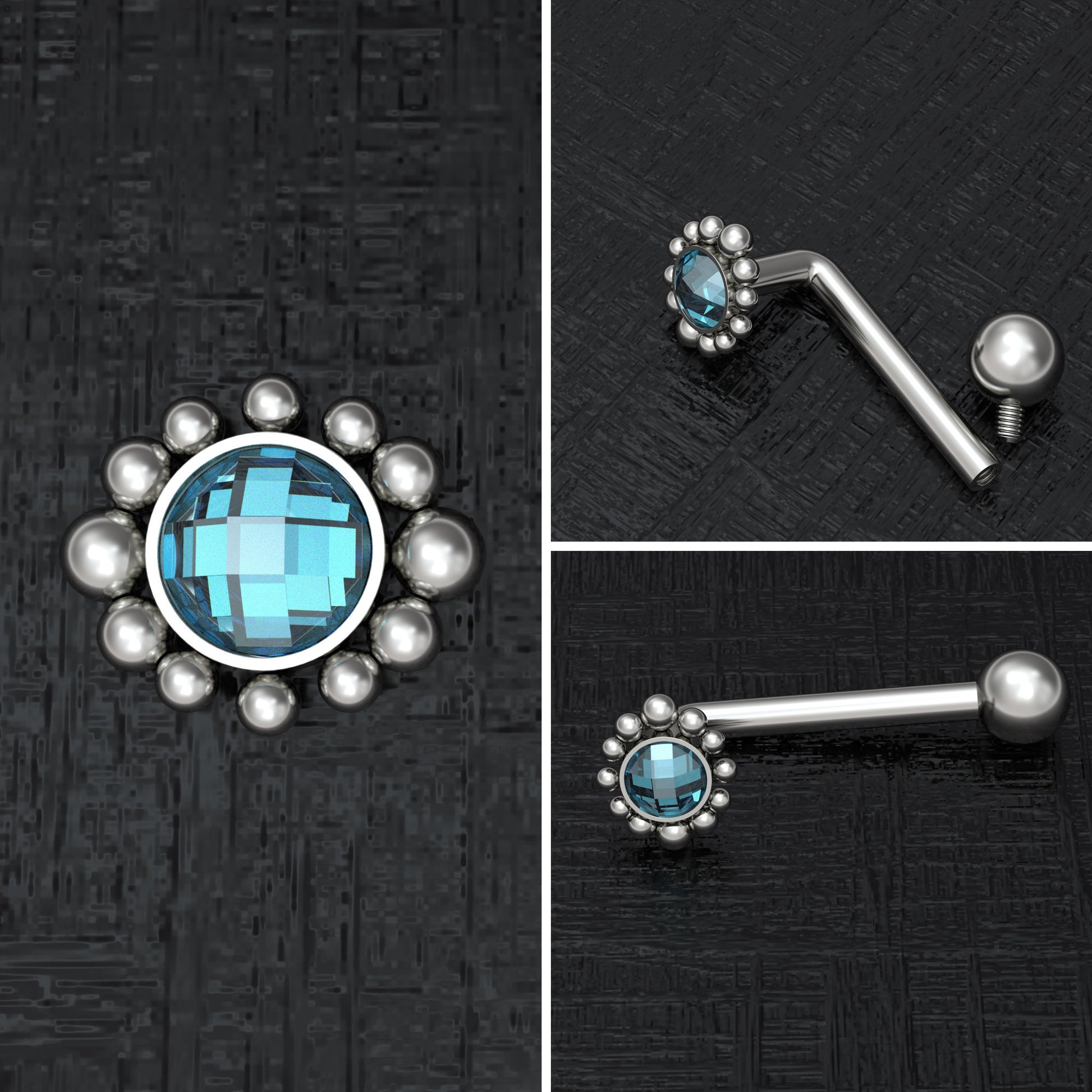 Titanium VCH Jewelry 14g - TitaniumFashion