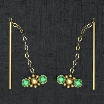 Drop Dangle Earrings Surgical Steel - TitaniumFashion