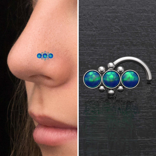 Nose Screw Stud Surgical Steel - TitaniumFashion