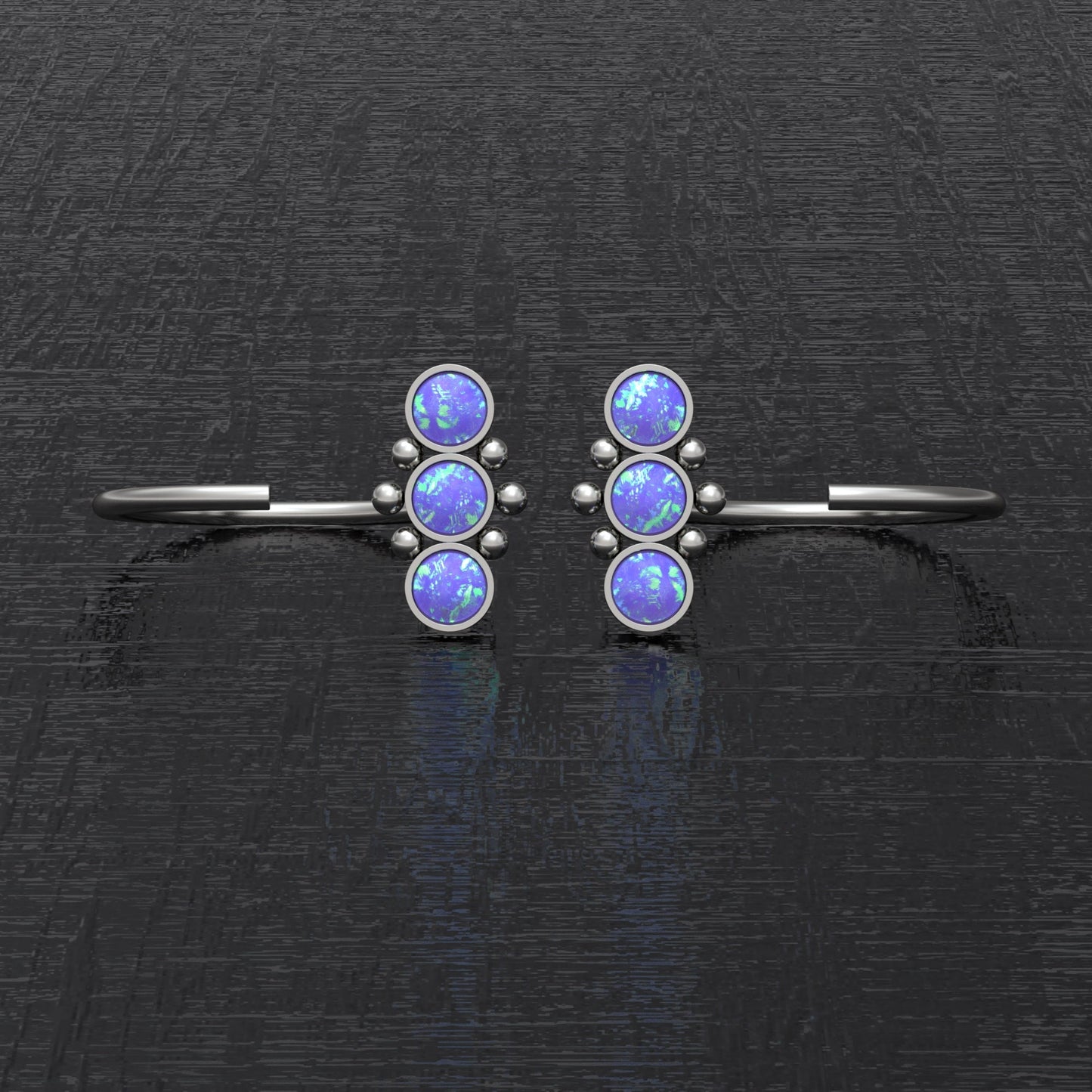 Small Hoop Earrings Titanium - TitaniumFashion