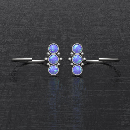 Small Hoop Earrings Titanium - TitaniumFashion