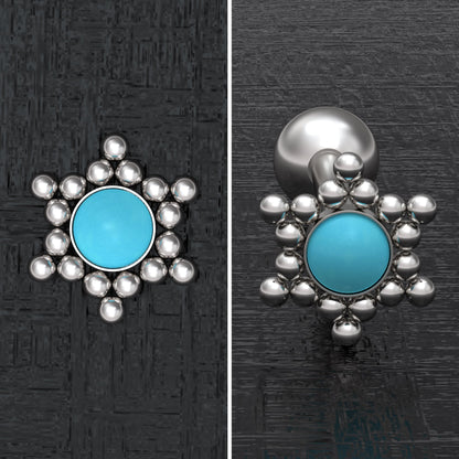 Tongue Barbell Earring Surgical Steel - TitaniumFashion