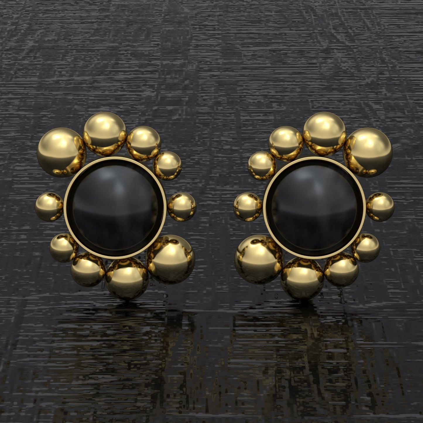 Small Post Earrings - TitaniumFashion