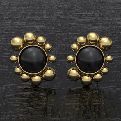 Small Post Earrings - TitaniumFashion