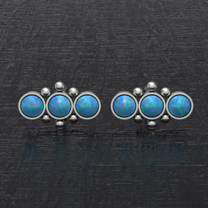 Small Stud Earrings Titanium - TitaniumFashion