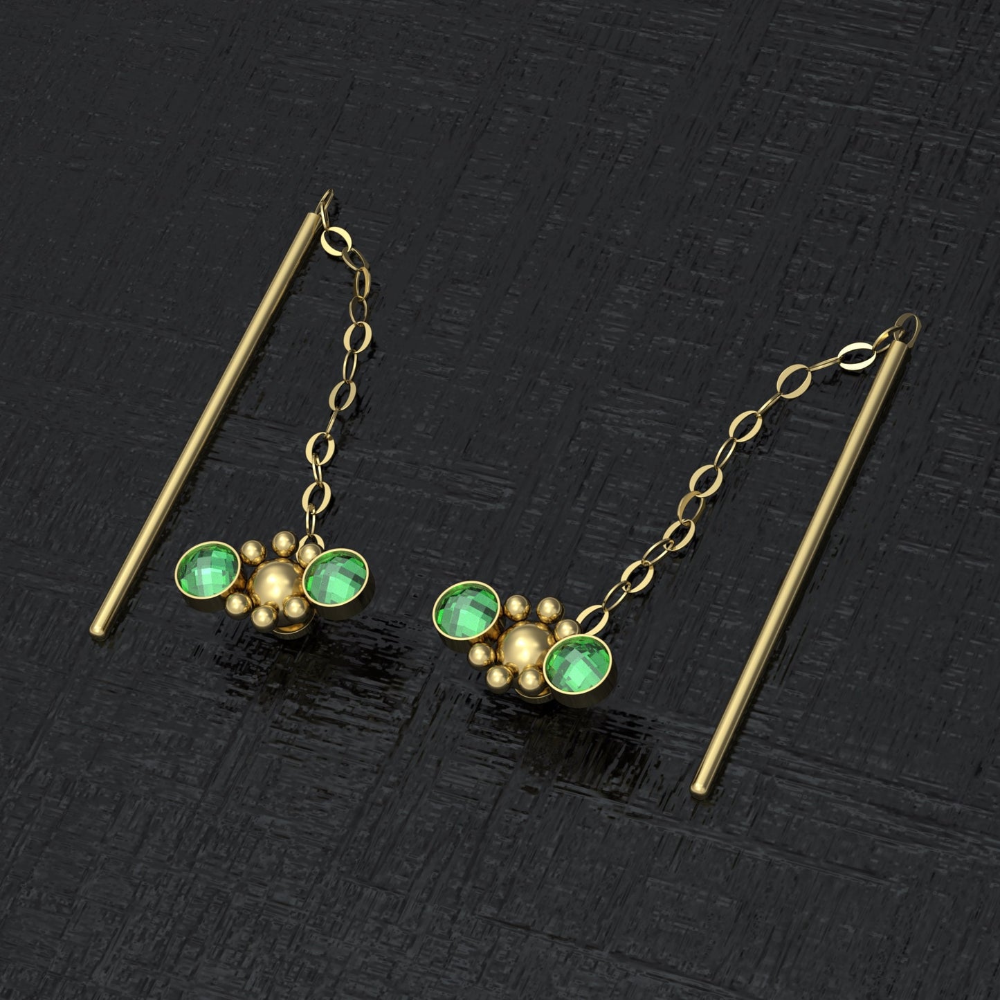 Drop Dangle Earrings Surgical Steel - TitaniumFashion