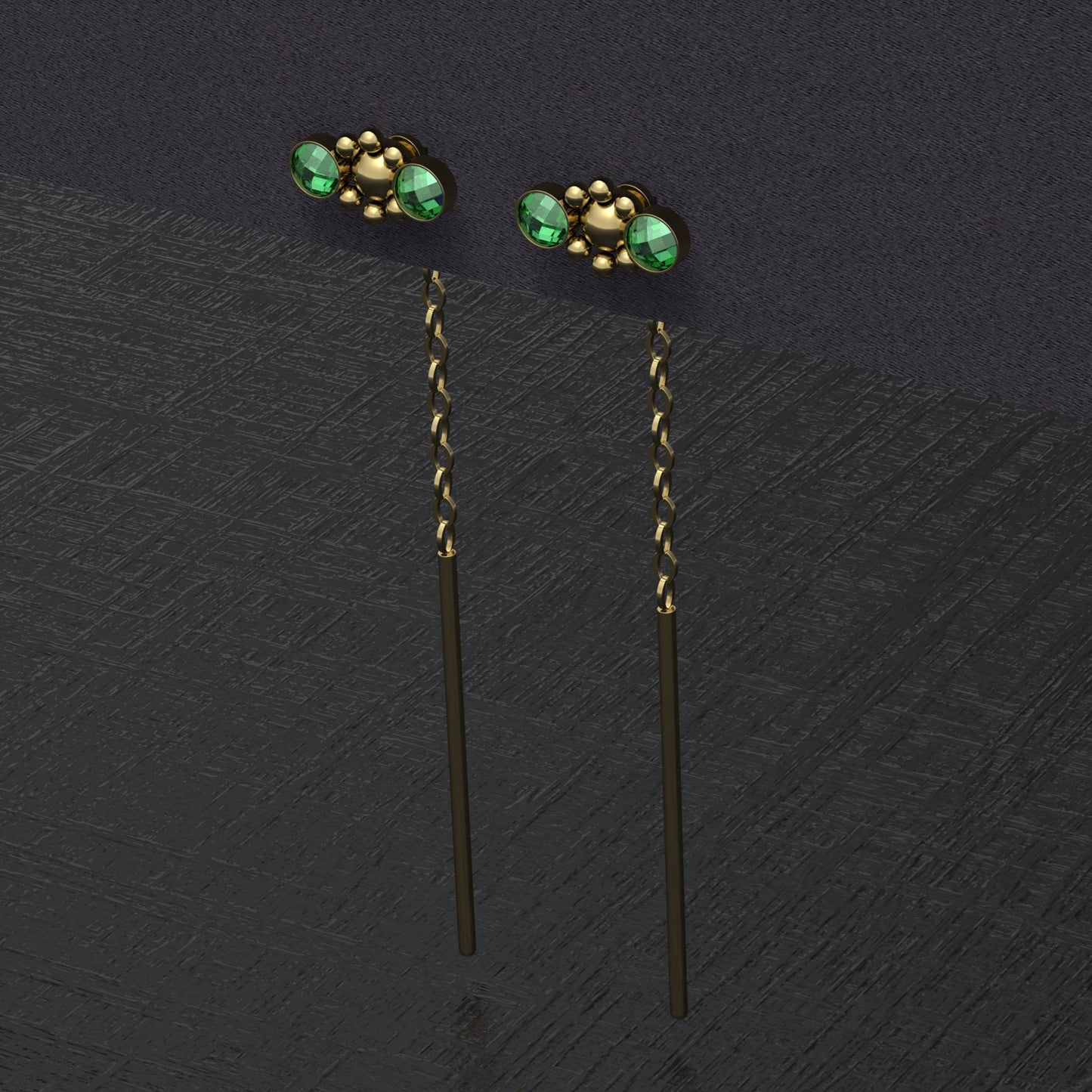 Drop Dangle Earrings Surgical Steel - TitaniumFashion