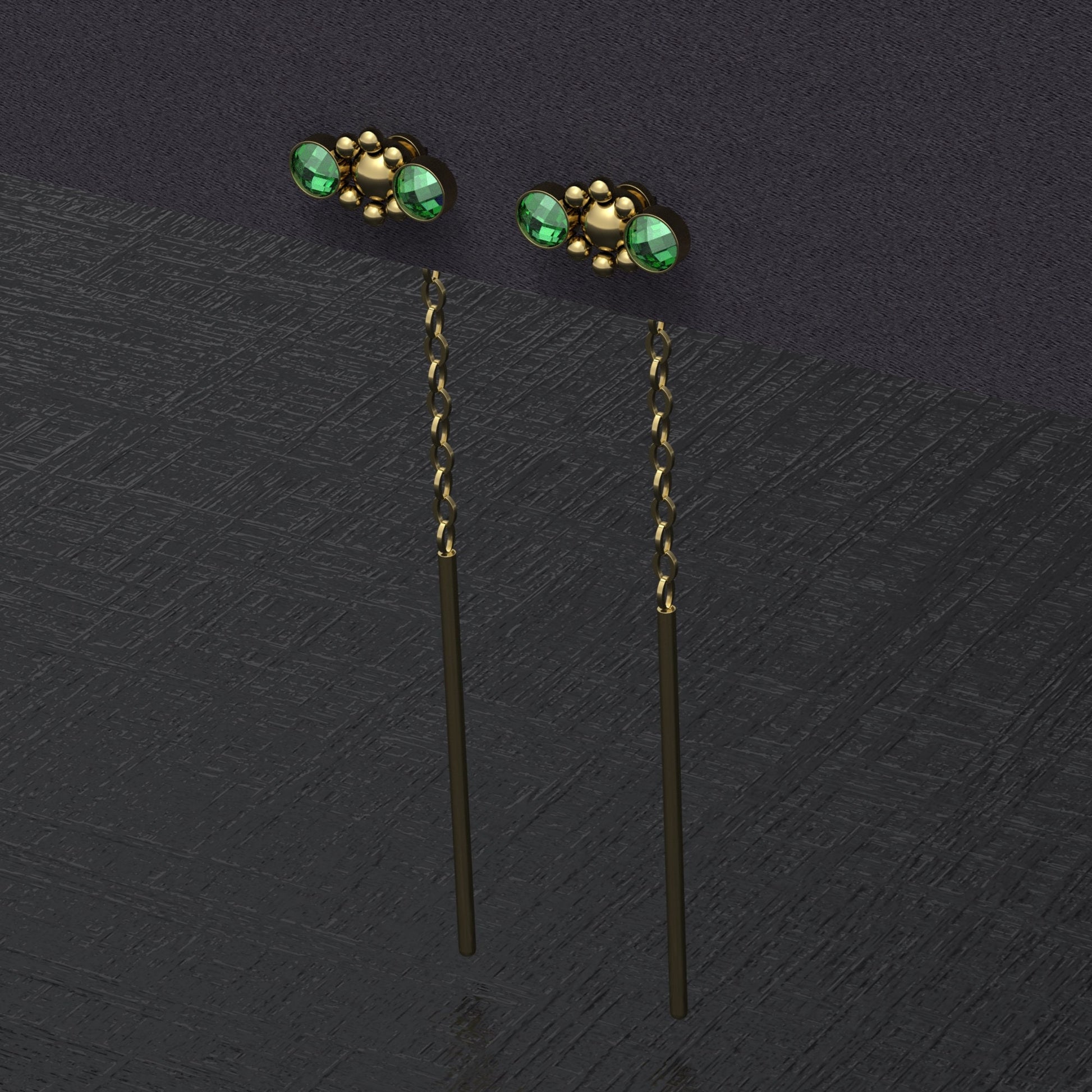 Drop Dangle Earrings Surgical Steel - TitaniumFashion