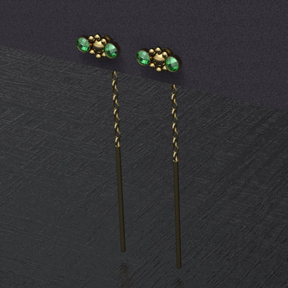 Drop Dangle Earrings Surgical Steel - TitaniumFashion