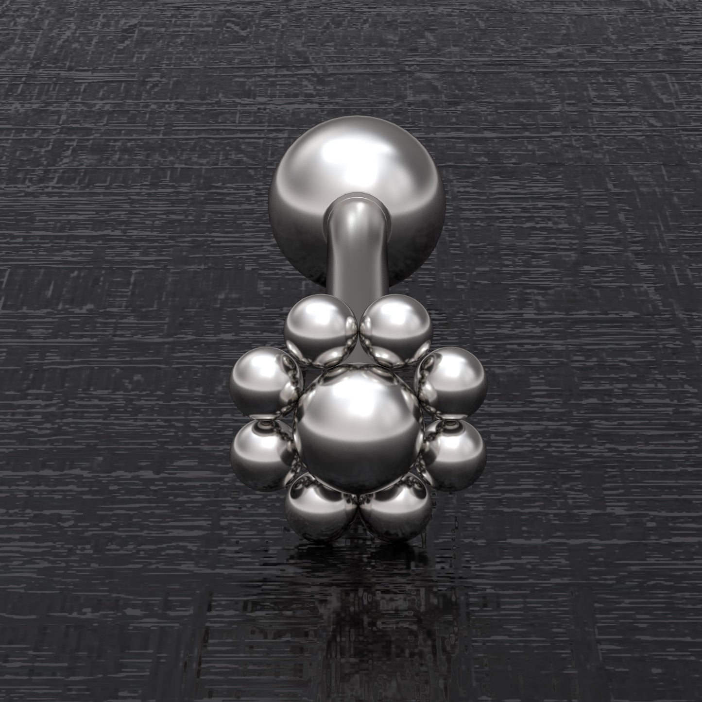 Tongue Ring - TitaniumFashion