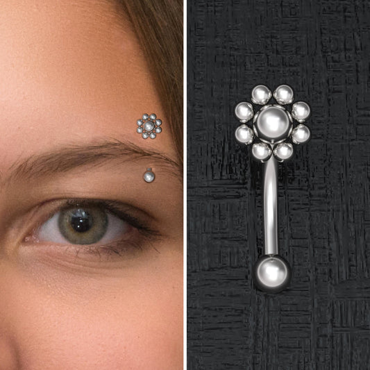 Rook Earring Surgical Steel - TitaniumFashion