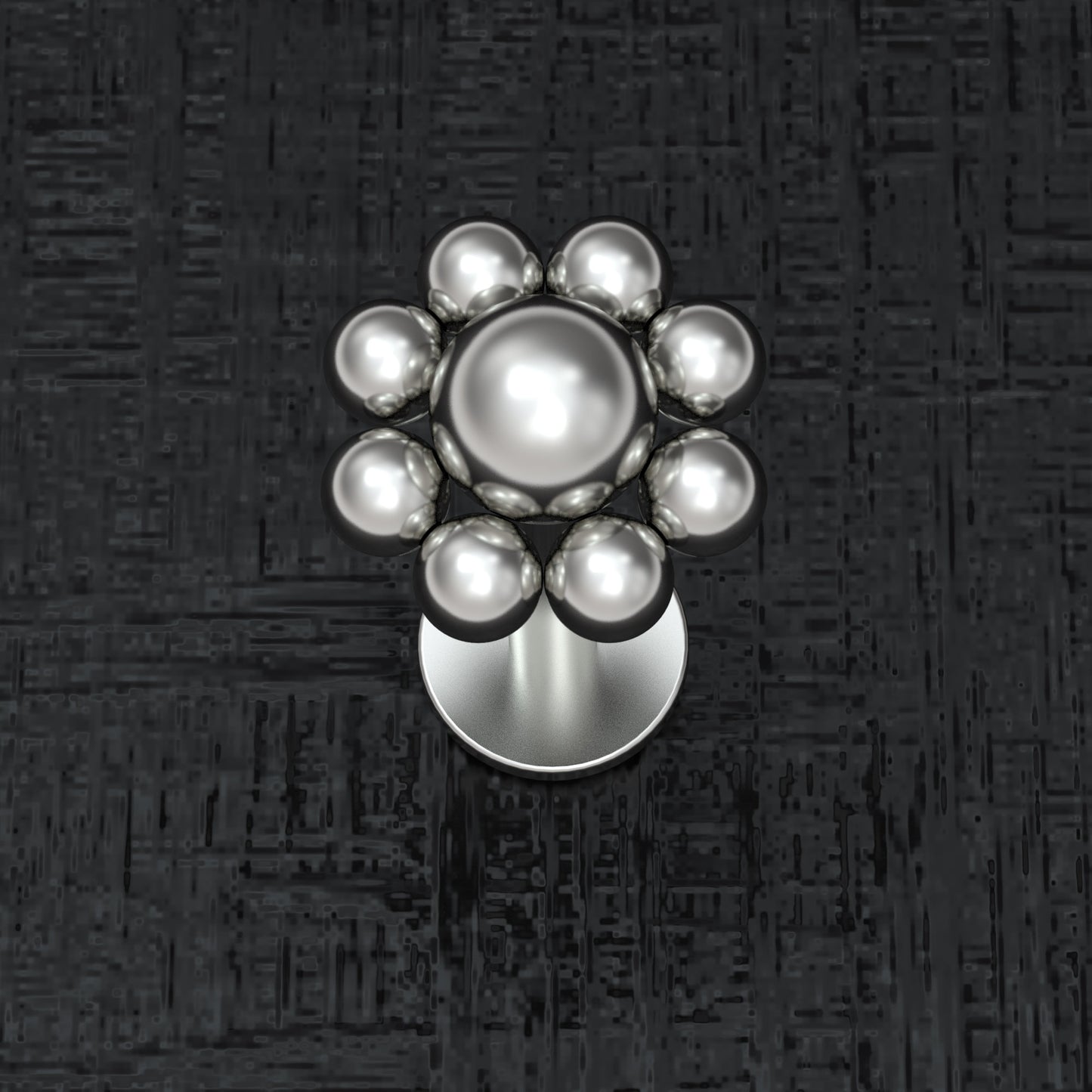 Titanium Lip Ring - TitaniumFashion