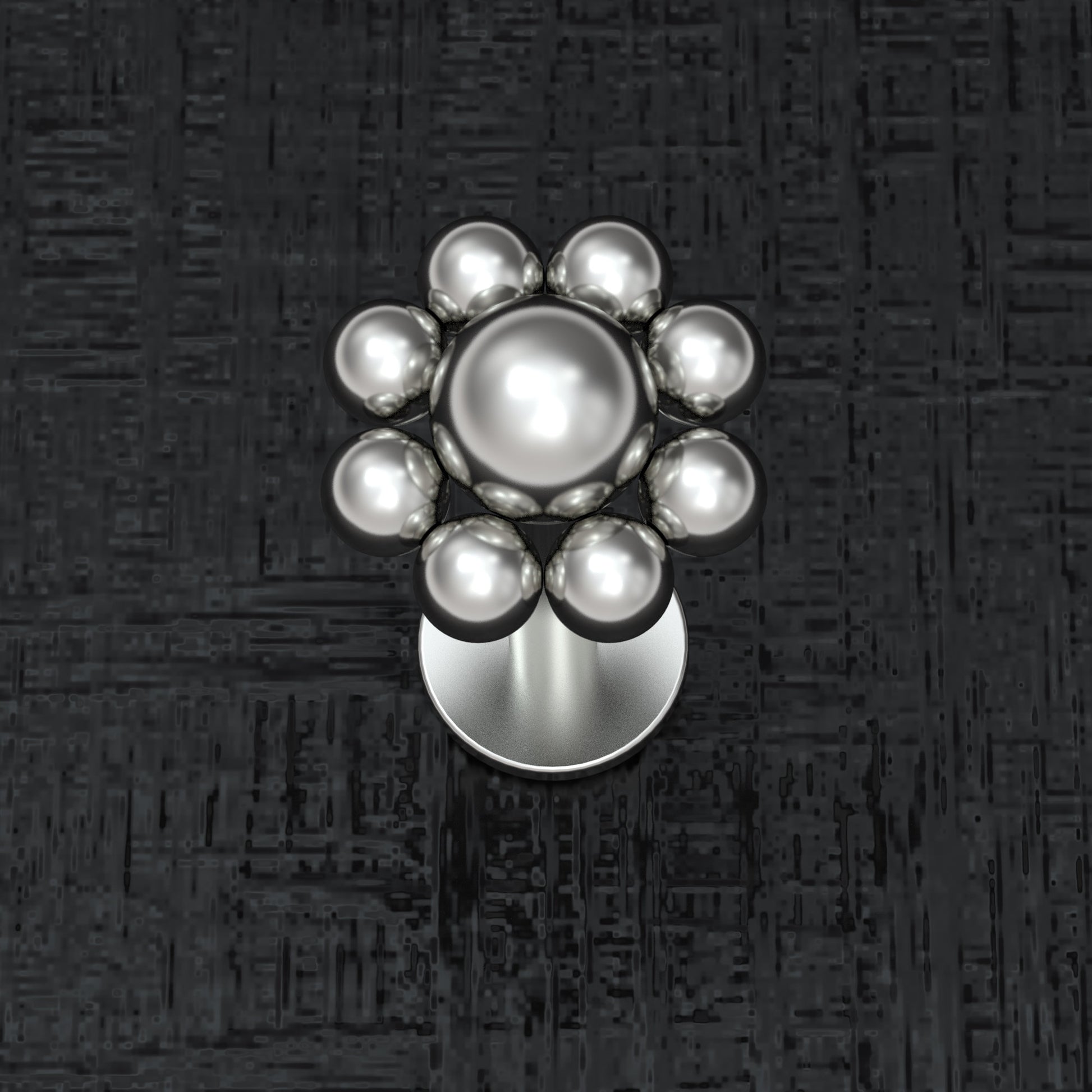 Titanium Lip Ring - TitaniumFashion