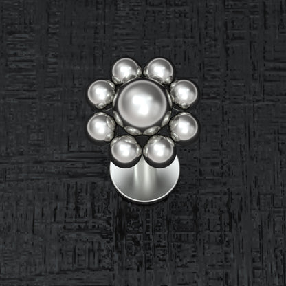 Titanium Lip Ring - TitaniumFashion