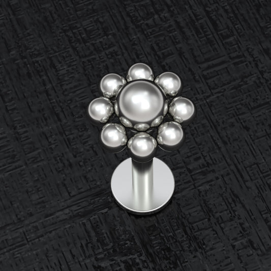 Titanium Lip Ring - TitaniumFashion