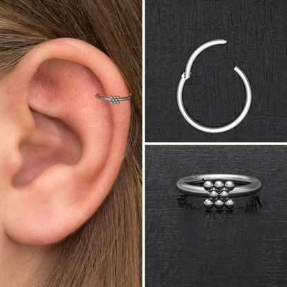 Cartilage Piercing Implant Grade Titanium - TitaniumFashion