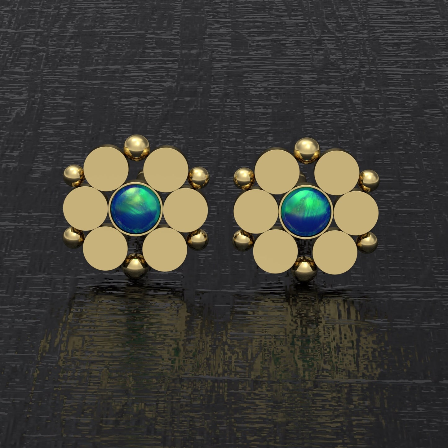 Small Stud Earrings Surgical Steel - TitaniumFashion