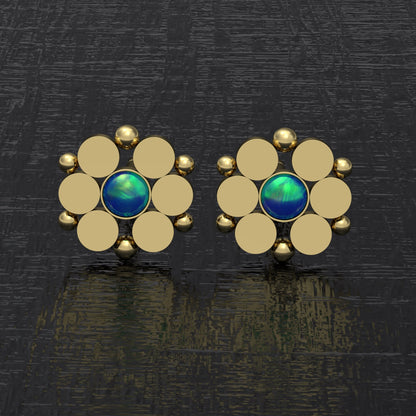 Small Stud Earrings Surgical Steel - TitaniumFashion