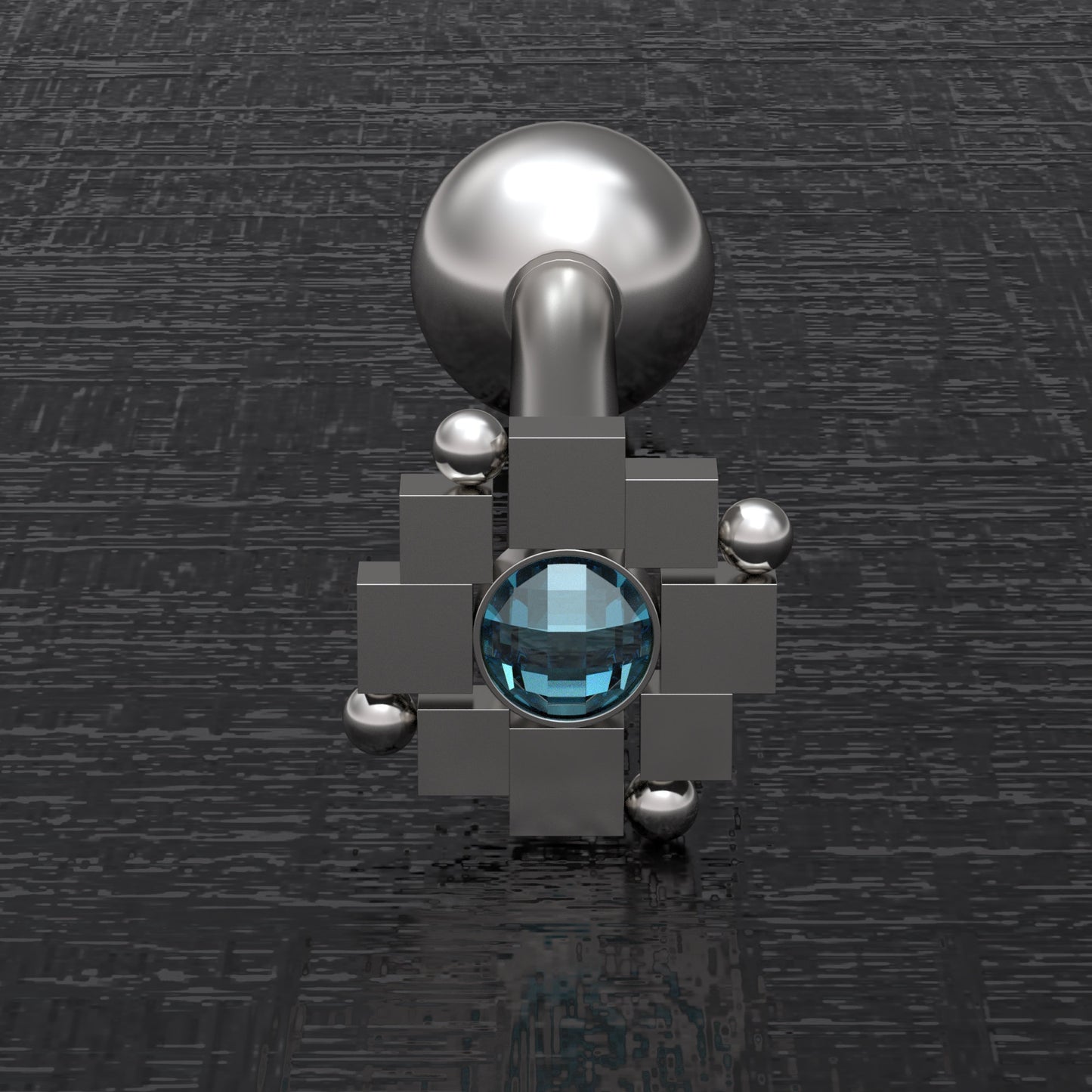 Surgical Steel Tongue Barbell Jewelry - TitaniumFashion