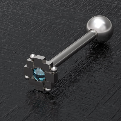 Surgical Steel Tongue Barbell Jewelry - TitaniumFashion