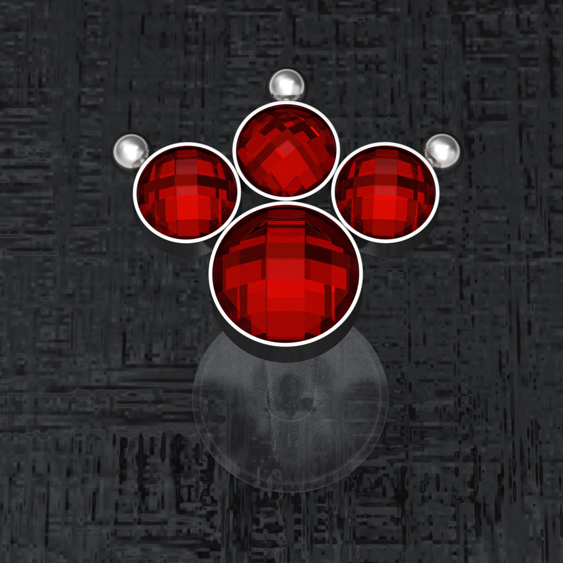 CZ Lip Labret - TitaniumFashion