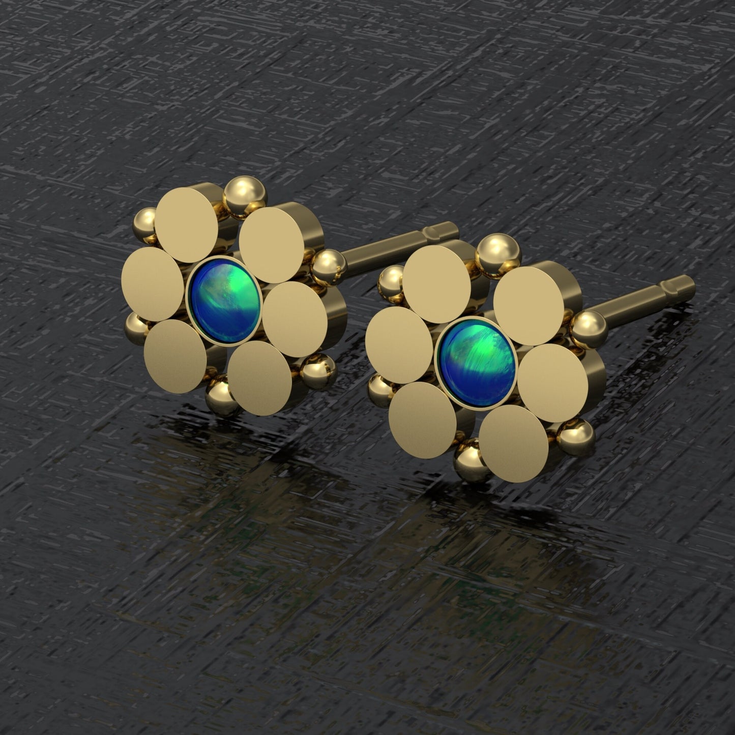 Small Stud Earrings Surgical Steel - TitaniumFashion