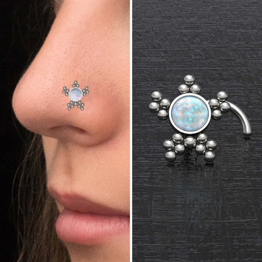 Titanium Nose Stud Screw - TitaniumFashion