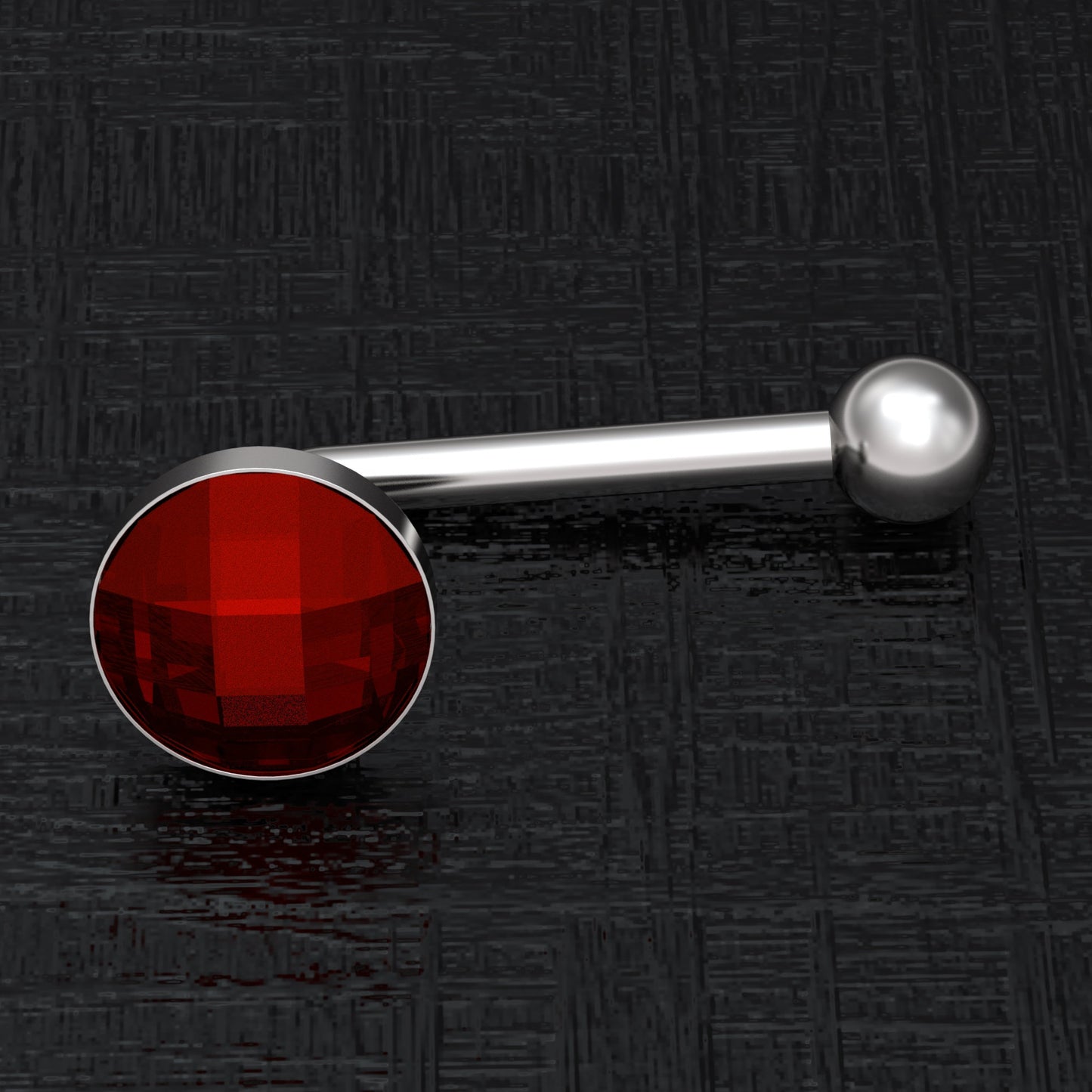 Surgical Steel Christina Piercing 14g - TitaniumFashion