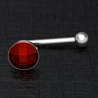 Surgical Steel Christina Piercing 14g - TitaniumFashion