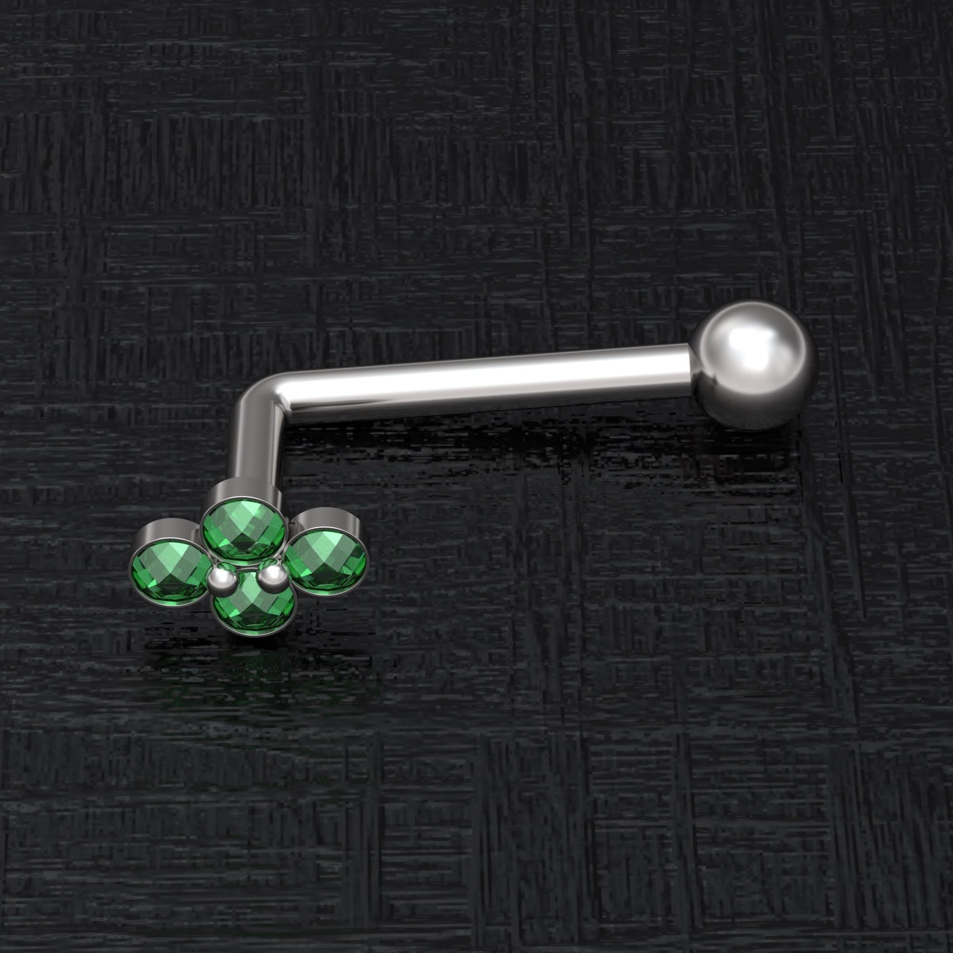 Vertical Hood Jewelry Surgical Steel - TitaniumFashion