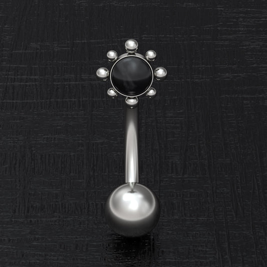 Navel Ring Titanium Implant Grade - TitaniumFashion