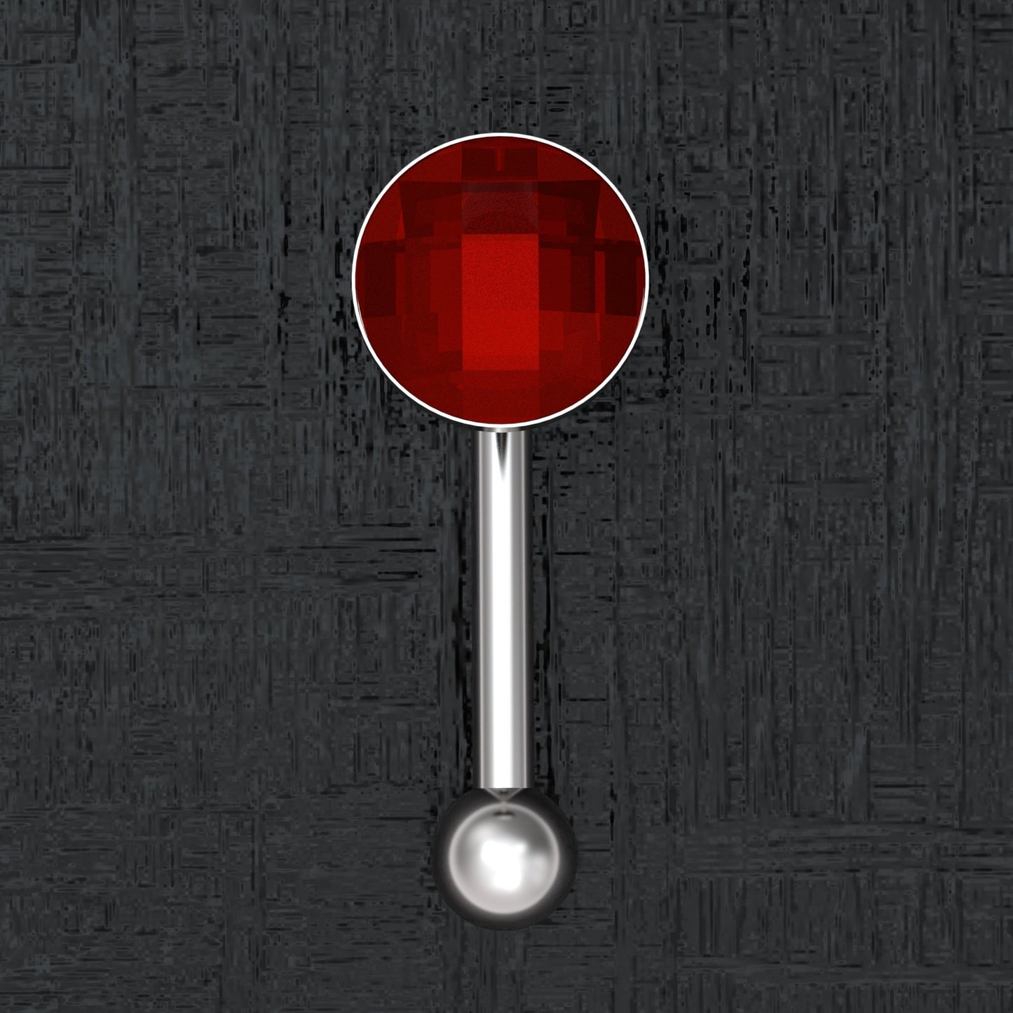 Surgical Steel Christina Piercing 14g - TitaniumFashion