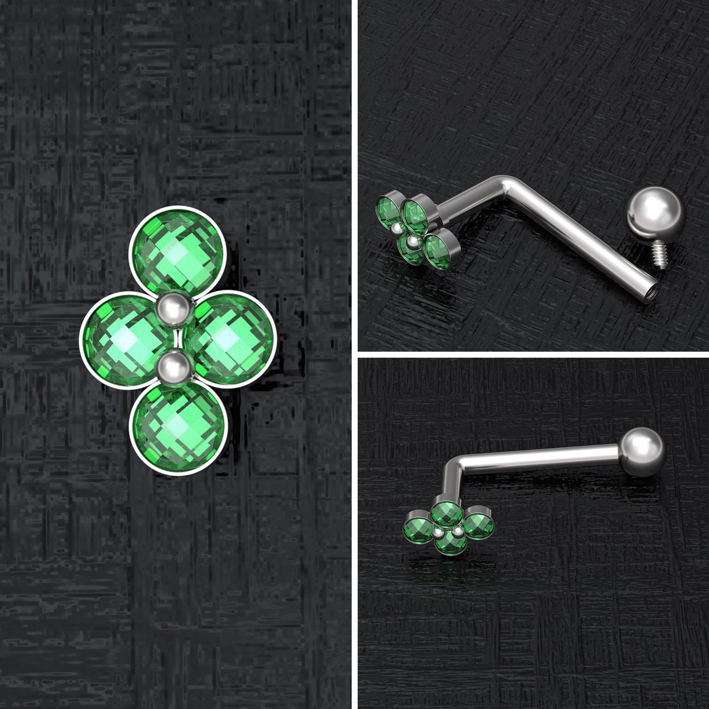 Vertical Hood Jewelry Surgical Steel - TitaniumFashion