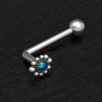 Titanium VCH Piercing Jewelry Opal - TitaniumFashion