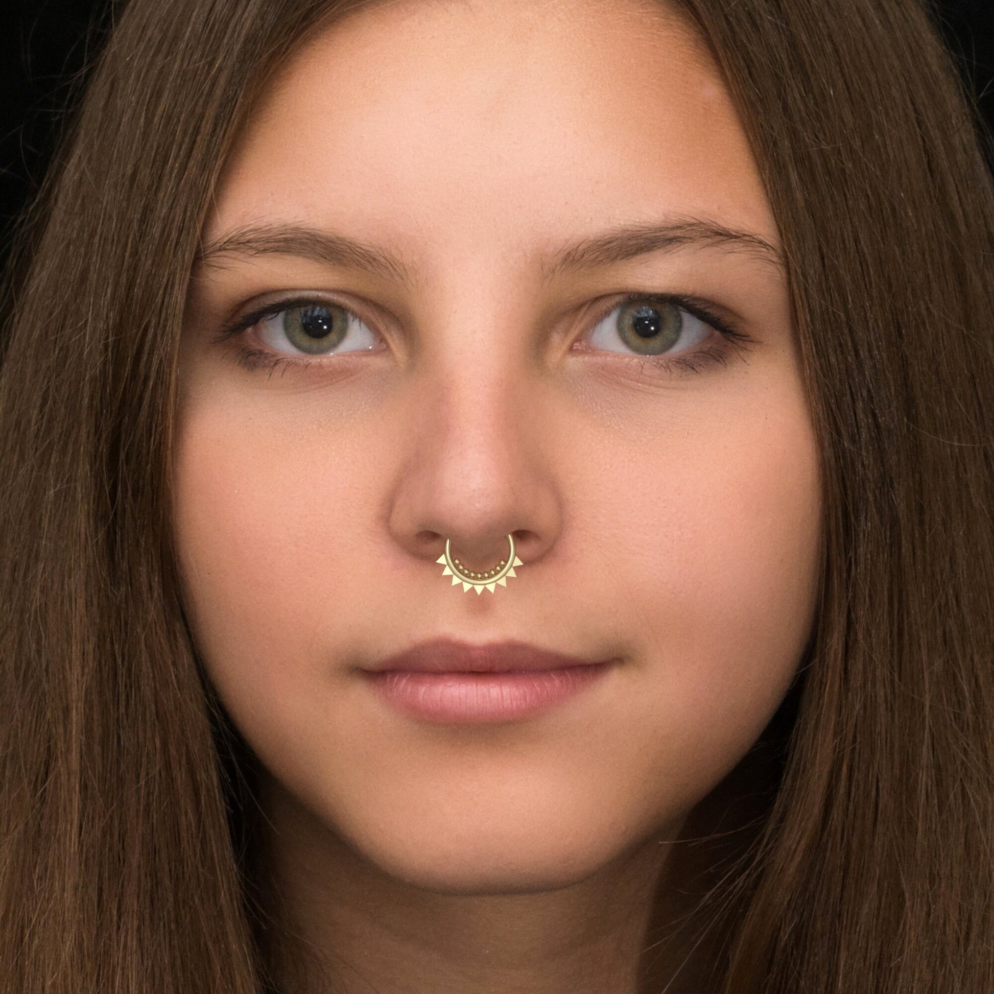 Septum Fake Nose Ring - TitaniumFashion