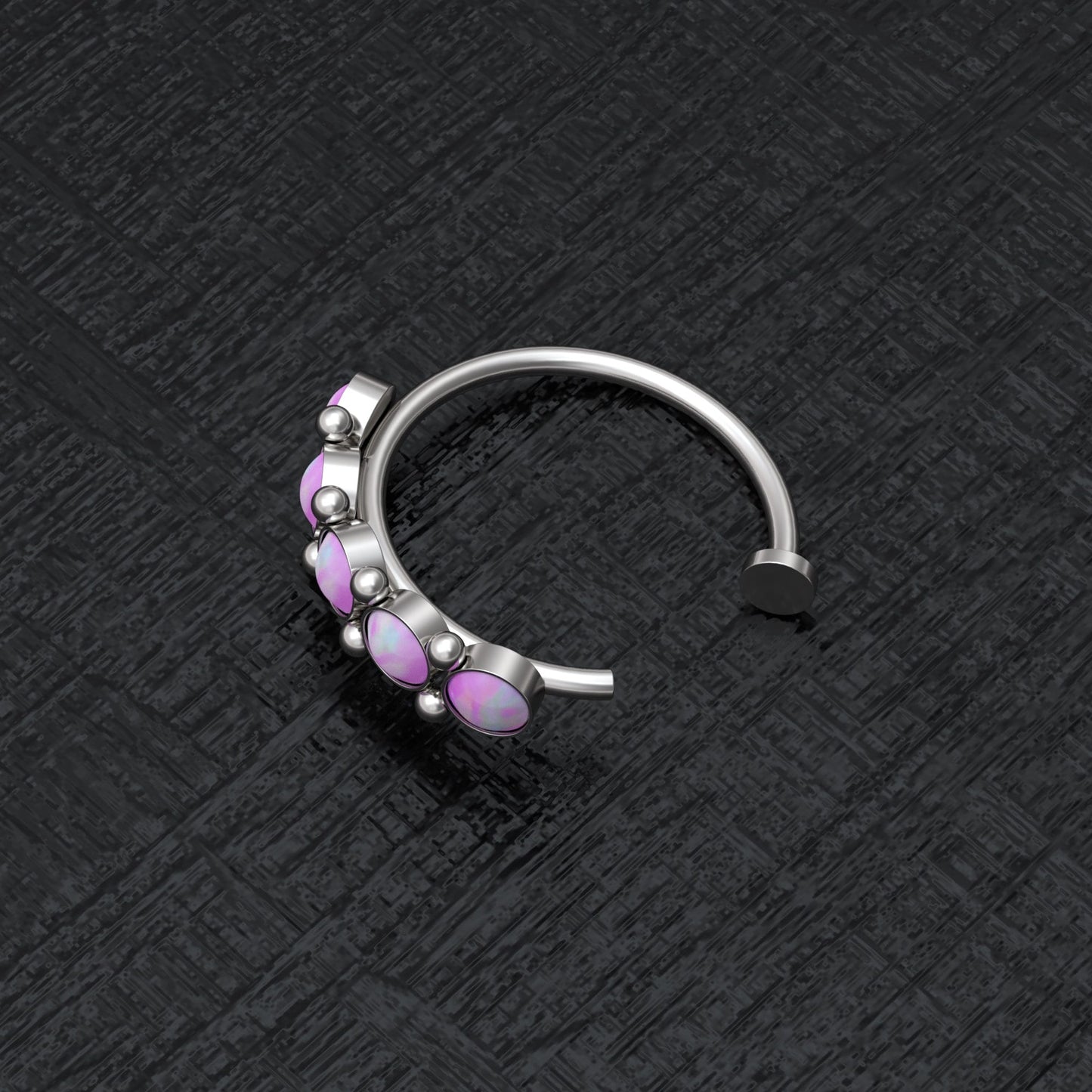 Fake Nose Ring Surgical Steel - TitaniumFashion